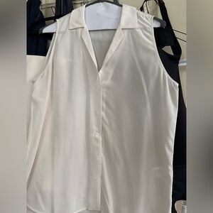 Equipment Silk Sleeveless Blouse XS